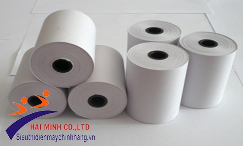 Hóa đơn bị mờ do giấy in hóa đơn bị ẩm